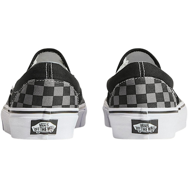 2026 Vans Classic Slip-on Shoes VN000EYEBPJ1 - Black / Pewter Check